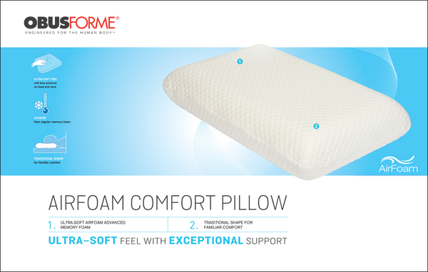 Airfoam Comfort Memory Foam Pillow