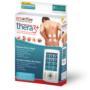 Thera3+™ TENS 3-in-1 Physiotherapy Device by ProActive™