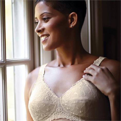 Women's Mastectomy Bra with Soft Lace 
