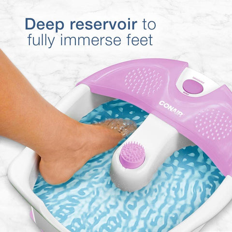 Conair Foot Spa/ Pedicure Spa with Soothing Vibration Massage (broken box )