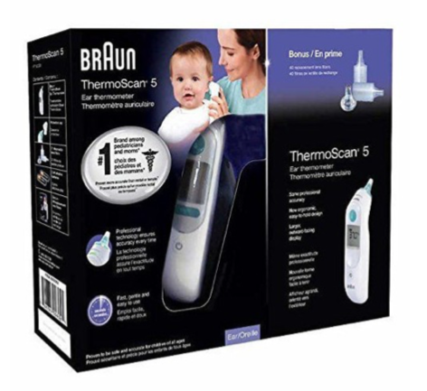 Thermoscan 5 Ear Thermometer with lens filters