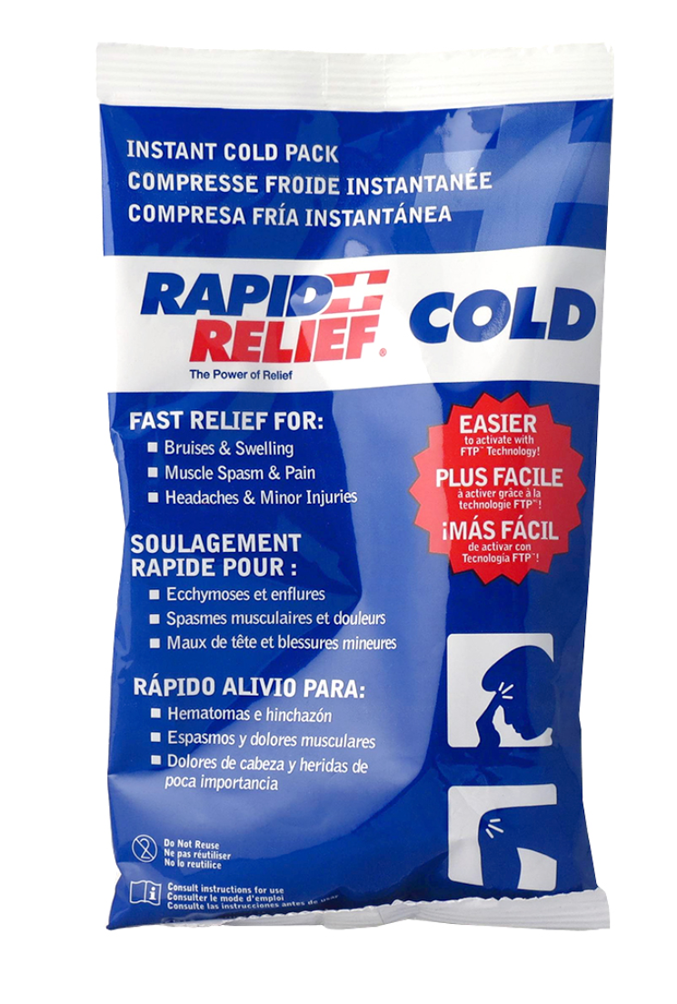 Rapid Relief Instant Cold Pack 5x9