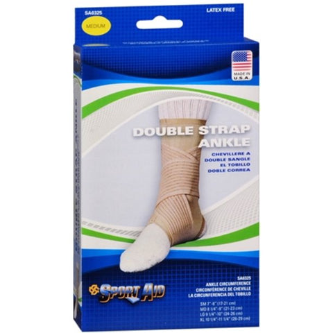 Sport Aid Double Strap Ankle Support