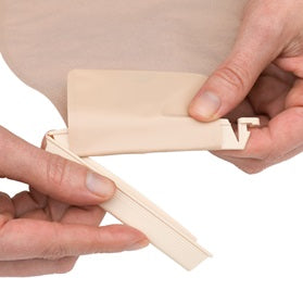 Two-Piece Drainable Ostomy Pouch – Clamp Closure