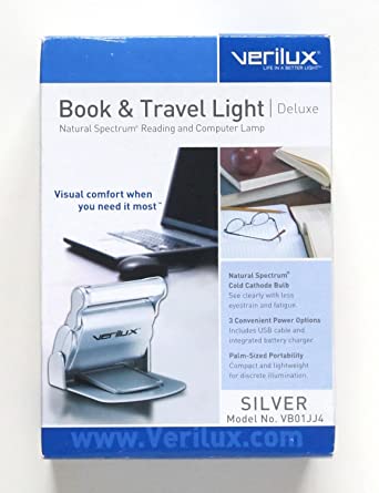Verilux Natural Spectrum Book & Travel Light Deluxe - Reading and Computer Light