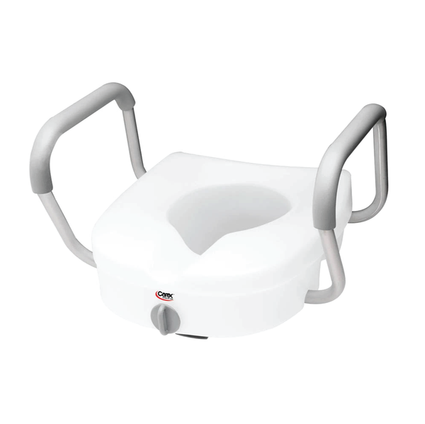 E-Z Lock Raised Toilet Seat