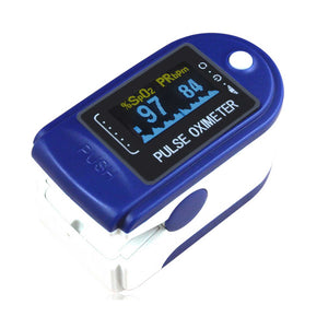ToronTek G64 pulse oximeter measuring SPO2 and pulse rate OLED screen